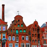 Häuserfront in der Lüneburger Altstadt