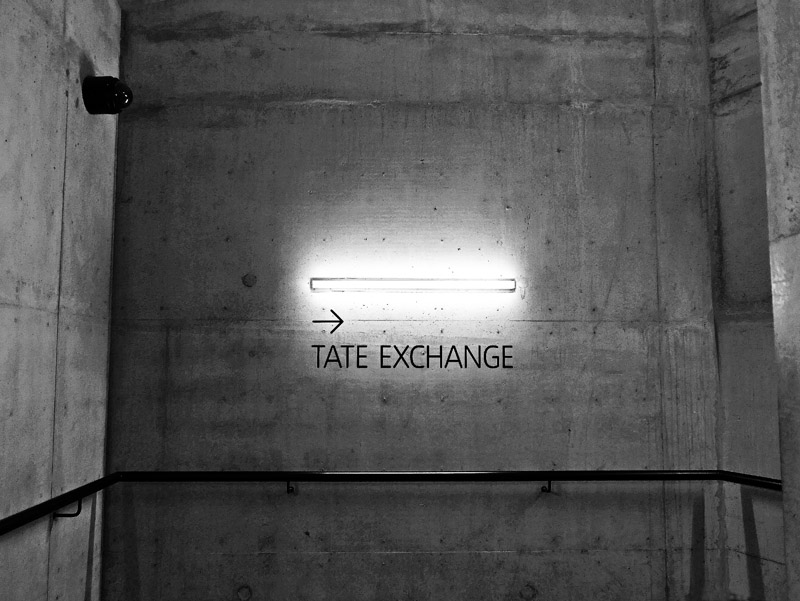 Im Treppenhaus des Londoner Tate Modern